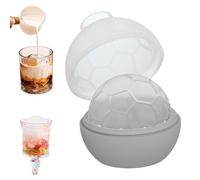 Round Mould | Silicone Mould for Large Round Ice Cubes | Kitchen Accessories for Chocolate Whiskey Fruit Coffee Cocktail Camping