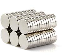 Round Multi-Use Magnets for Refrigerator Craft Project - Approximate 9 x 2 mm - 70 Pieces