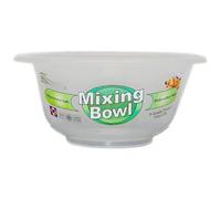 Round Multipurpose Plastic Mixing Bowls Vegetable Fruits Salad Serving Kitchen Pantry Food Storage Meal Food Prep Bowl Catering Cooking & Baking Microwave Dishwasher Safe (12, 15 CM)