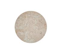 Round Natural Stone Wall Lamp Sconce - 3000K Indoor Lighting for Dining Room & Bedroom Decor, 28/30cm Diameter, Artistic Bedside Light Fixture