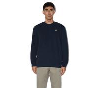 Round Neck Cotton Blend Sweatshirt s.Oliver Bleu L