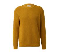 Round Neck Knit Pullover with Textured Pattern s.Oliver Jaune 3XL