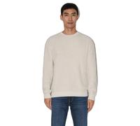 Round Neck Knitted Jumper with Textured Pattern s.Oliver Gris XL