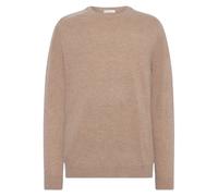 Round neck lambswool sweater KnowledgeCotton Apparel Beige M