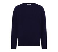 Round neck lambswool sweater KnowledgeCotton Apparel Bleu S