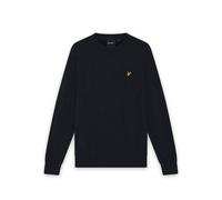 Round neck lambswool sweater Lyle & Scott Blend Bleu S