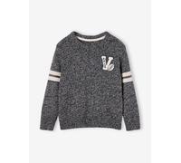 Round-neck long-sleeved jumper for boys set blue