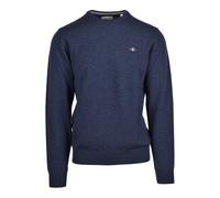 Round-neck Pullover - male - Gant - Round-neck Knitwear - Blue - 5XL - Knitwear 5XL