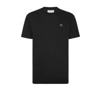 Round Neck Short Sleeve Logo Plaque - male - Philipp Plein - T-Shirts - Black - 2XL - Tops 2XL