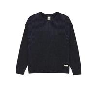 Round neck sweater Element 2Tone Rib Bleu M