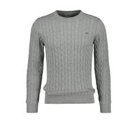 Gant Mens sweater - Grey Cotton - Size Large
