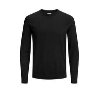 Round neck sweater Jack & Jones Basic Noir L