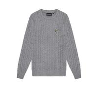 Round neck sweater Lyle & Scott Gris 2XL