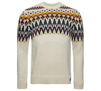 Superdry Fairisle Sweater Beige 2XL Men