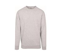 Build your Brand Men's Sweat Crewneck Sweatshirt Not Applicable, Grey (Grey 00111), X-Large