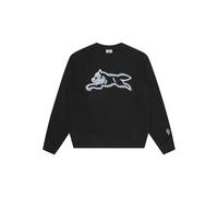 Round neck sweatshirt Icecream Spray Paint Dog Noir M
