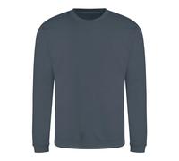 Round neck sweatshirt Just Hoods Awdis Bleu S
