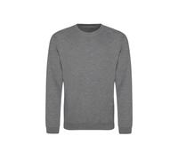 Round neck sweatshirt Just Hoods Awdis Gris 2XL