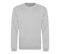 Round neck sweatshirt Just Hoods Awdis Gris 3XL