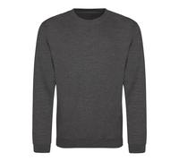 Round neck sweatshirt Just Hoods Awdis Gris S