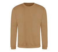 Round neck sweatshirt Just Hoods Awdis Marron 2XL