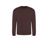 Round neck sweatshirt Just Hoods Awdis Marron L