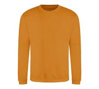 Round neck sweatshirt Just Hoods Awdis Marron S