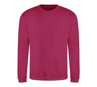 Just Hoods by AWDIS Men's Sweatshirt – Hot Pink – Small