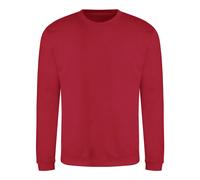 Round neck sweatshirt Just Hoods Awdis Rouge 2XL