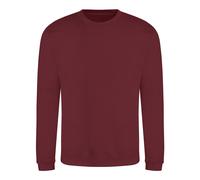Round neck sweatshirt Just Hoods Awdis Rouge M