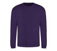 Round neck sweatshirt Just Hoods Awdis Violet 2XL