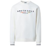 Round neck sweatshirt North Sails W/Graphic Blanc S