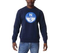 Round neck sweatshirt North Sails W/Graphic Bleu M