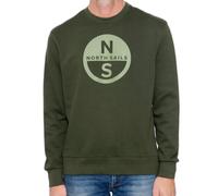 Round neck sweatshirt North Sails W/Graphic Vert M