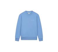 Round Neck Sweatshirt Olaf Hussein Spiral Face Bleu S