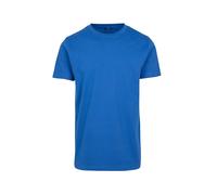 Build Your Brand Men's T-Shirt Round Neck - Cobalt Blue- S