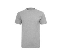 Build Your Brand Mens By004 T-Shirt, Heather Grey, 4XL UK