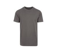 Build Your Brand Men's T-Shirt Round Neck Tee Basic Top for Men - Darkshadow, XS (Sizes XS-5XL)