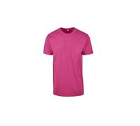 Build Your Brand Mens By004 T-Shirt, Hibiskus Pink, 5XL UK