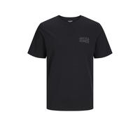 JACK&JONES PLUS Black Jjecorp Logo Tee O-Neck Noos T-Shirt, Eu6xl Us4xl, 6XL Plus UK