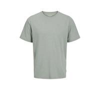 JACK&JONES JJEORGANIC Melange Tee SS O-Neck NOOS, Iceberg Green/Detail:Melange, XXL