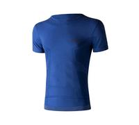 Lenz 6.0 Merino Round Neck T-Shirt, blue, size S for Men