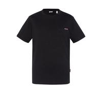 Round Neck T-Shirt with Pocket Schott,TSKEA1, Black, L