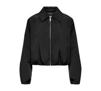 Round Neck Zip Fastening Classic Collar Blazer - female - ONLY - Light Jackets - Black - XS - Jackets XS