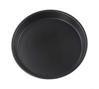 Round NonStick Pizza Pan for Microwave Carbon Steel Cooking Tray (C)
