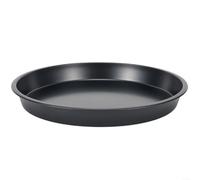Round NonStick Pizza Pan for Microwave Carbon Steel Cooking Tray (E)
