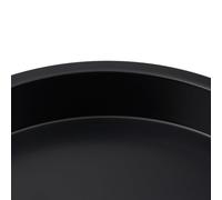 Round NonStick Pizza Trays with Carbon Steel Construction for Reliable Baking (9-inch)