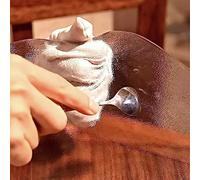 Round Odorless Antibacterial Thick 2mm PVC Table Protector - Waterproof, Plastic Cover for Desk (80cm/31in)