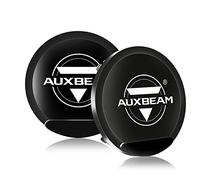 Round Offroad Light Covers, Auxbeam 9 Inch Black Lens Protective Cover with Logo Light Bar Protection Masks for 9" Round Driving Light Pods Bumper Work Light for Truck 4x4 Jeep Ford Car 1Pair/2Pcs