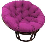 Round Outdoor Chair Cush Replacement PadSoft Removable Seat Pillow for Hanging Chairs & LoungingVersatile Bean Bag Cover for Ultimate t